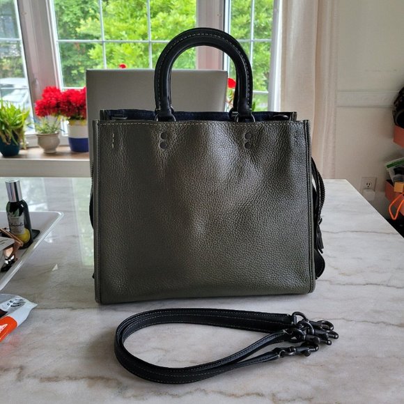 Coach Handbags - Coach Rogue 30 Olive Green Bag